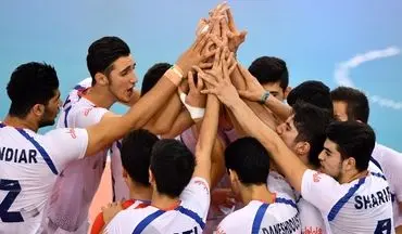  والیبال نوجوانان ایران در رتبه نخست جهان قرار گرفت