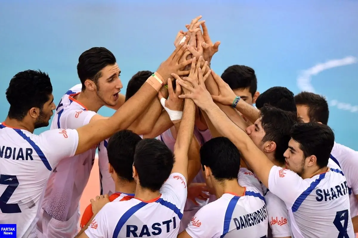  والیبال نوجوانان ایران در رتبه نخست جهان قرار گرفت