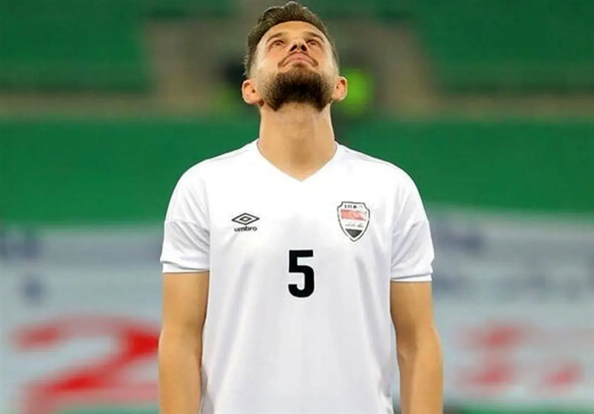 بازیکن کرونایی عراق مقابل ایران
