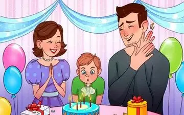 این جشن تولد یک اشتباه دارد / نابغه ها پیداش کنند!