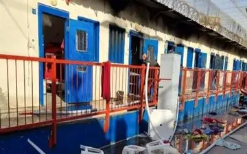 اسرای فلسطینی بار دیگر زندان «رامون» را به آتش کشیدند