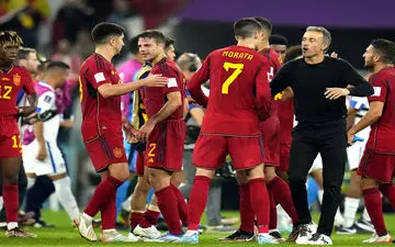 رونمایی از ترکیب اسپانیا مقابل ژاپن