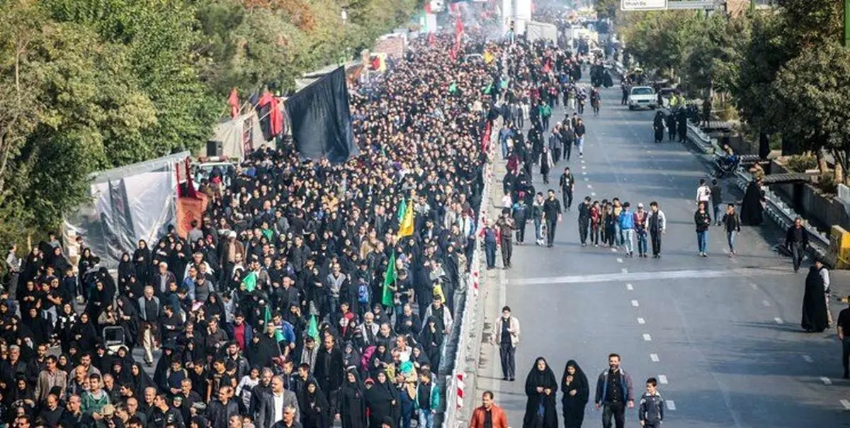مسیرهای پنجگانه راهپیمایی جاماندگان اربعین در تهران