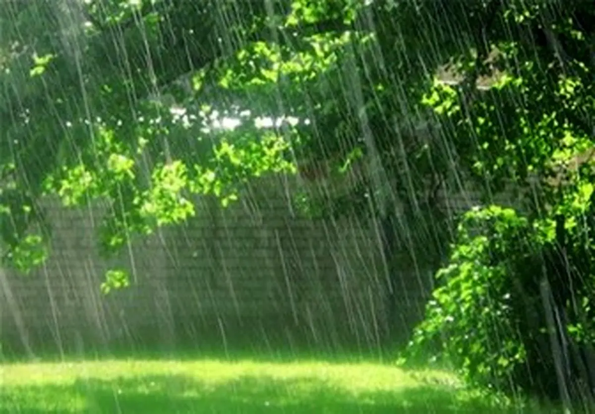  بارش باران در برخی استان های کشور