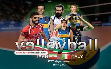 لیگ ملت های والیبال 2019/بلند قامتان ایران در مقابل لاجوردی ها