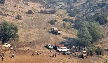 آتش‌سوزی مراتع اطراف جنگل ابر و قلعه‌نو خرقان مهار شد 



