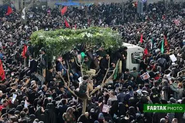 راهپیمایی وداع با سردار سلیمانی