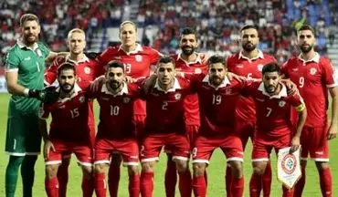 پرداخت پاداش به تیم ملی لبنان قبل از بازی با ایران
