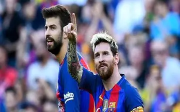  واکنش ستاره بارسلونا به غیب مسی در ال کلاسیکو