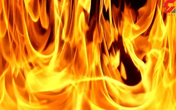 مهار آتش در جهان نمای کردکوی در گلستان