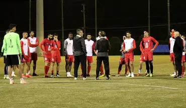 گزارش تمرین پرسپولیس؛ بازگشت نوراللهی به تمرینات گروهی