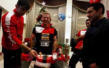  جشن تولد کریسمسی مارکو در پرسپولیس (عکس)