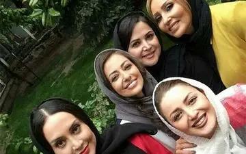 دورهمی خانم های بازیگر در مهمانی «بهاره رهنما»