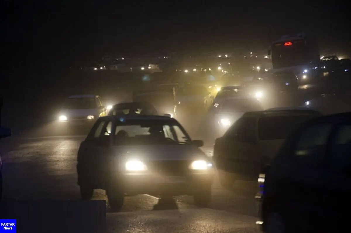 رییس پلیس راه شرق استان تهران خبر داد؛ ترافیک سنگین در محور هراز
