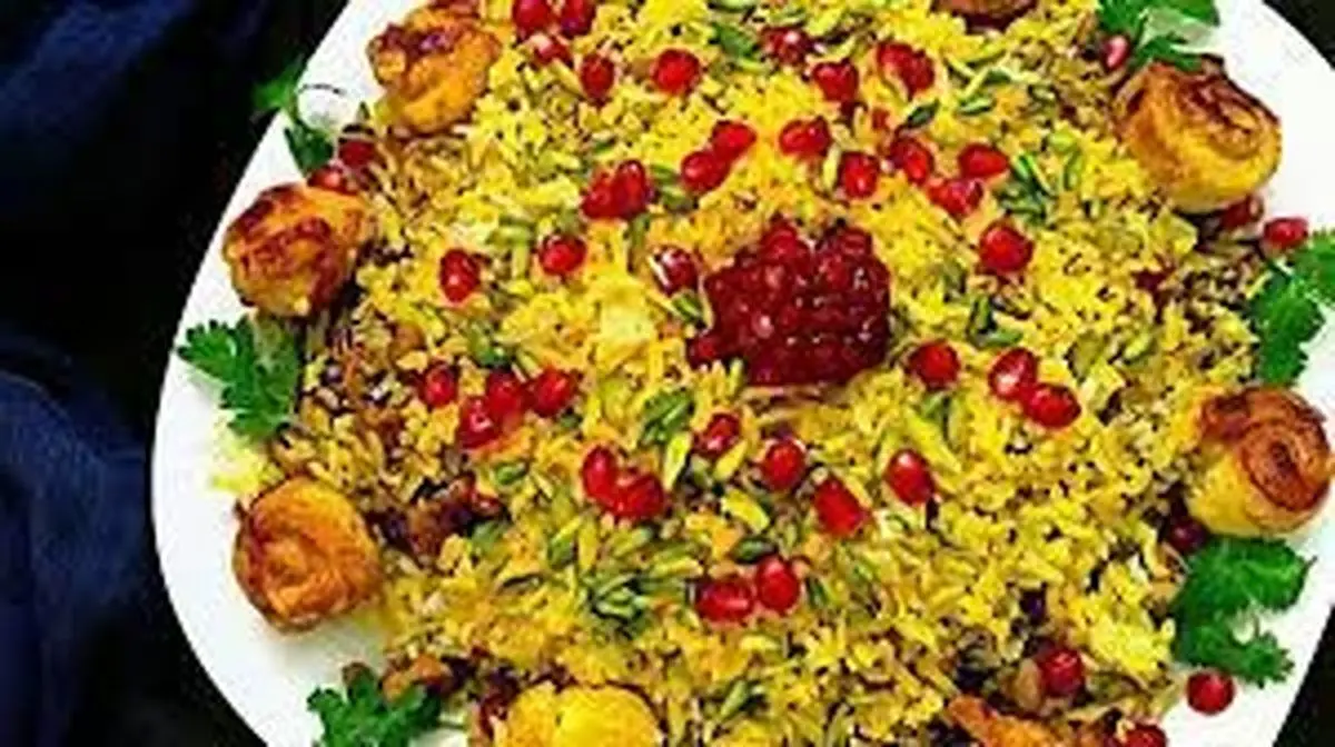 این پلو فوق العاده س| طرز تهیه انار پلو !