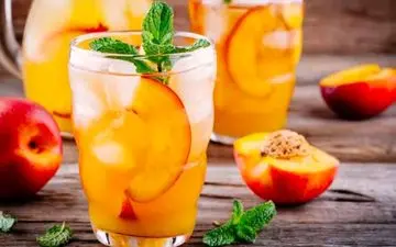 آموزش شربت شلیل خانگی!