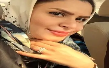 تیپ متفاوت خانم مجری در عکس با رونالدو