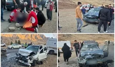 
تصادف کوئیک و پژو در سنقر شش مجروح برجای گذاشت
