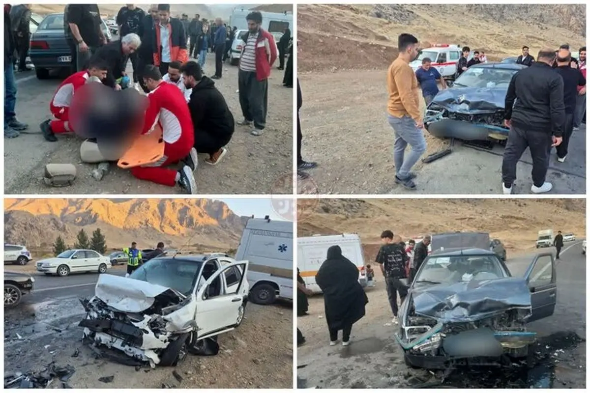 
تصادف کوئیک و پژو در سنقر شش مجروح برجای گذاشت
