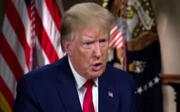 ترامپ: با زدن ماسک هیچ مشکلی ندارم!
