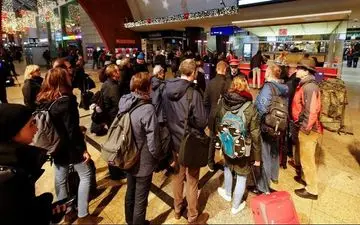 اعتصاب در راه‌آهن آلمان مسافران را سرگردان کرد