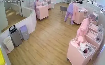 اقدام شجاعانه پرستاران در حفظ جان نوزادان حین زلزله