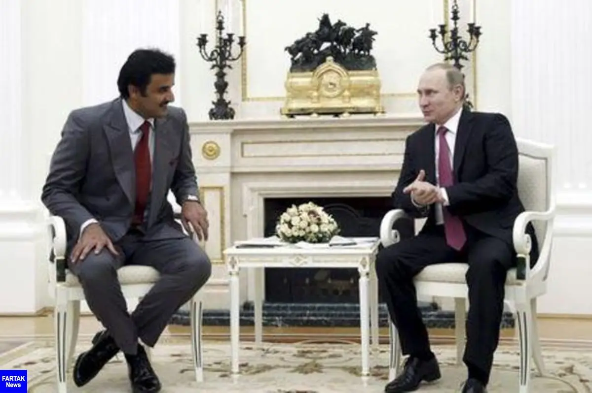 پوتین و امیر قطر دوشنبه با یکدیگر دیدار می‌کنند