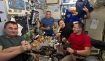 خلبان اماراتی به ایستگاه فضایی رفت و غذای خاورمیانه‌ای با خود برد