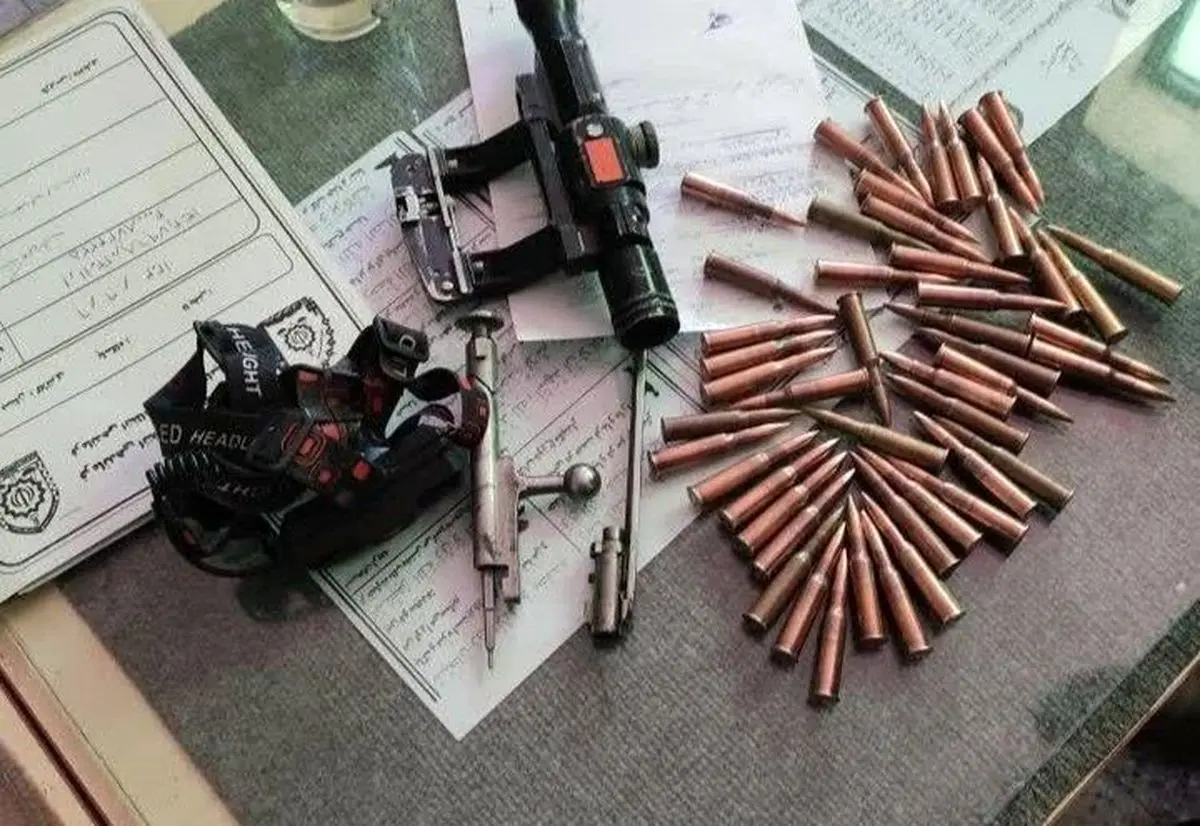 
درگیری شکارچیان غیرمجاز با محیط‌بانان در شاهو وکوسالان و کشف فشنگ جنگی
