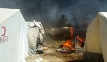 اردوگاه‌های آوارگان سوری در لبنان طعمه حریق شدند