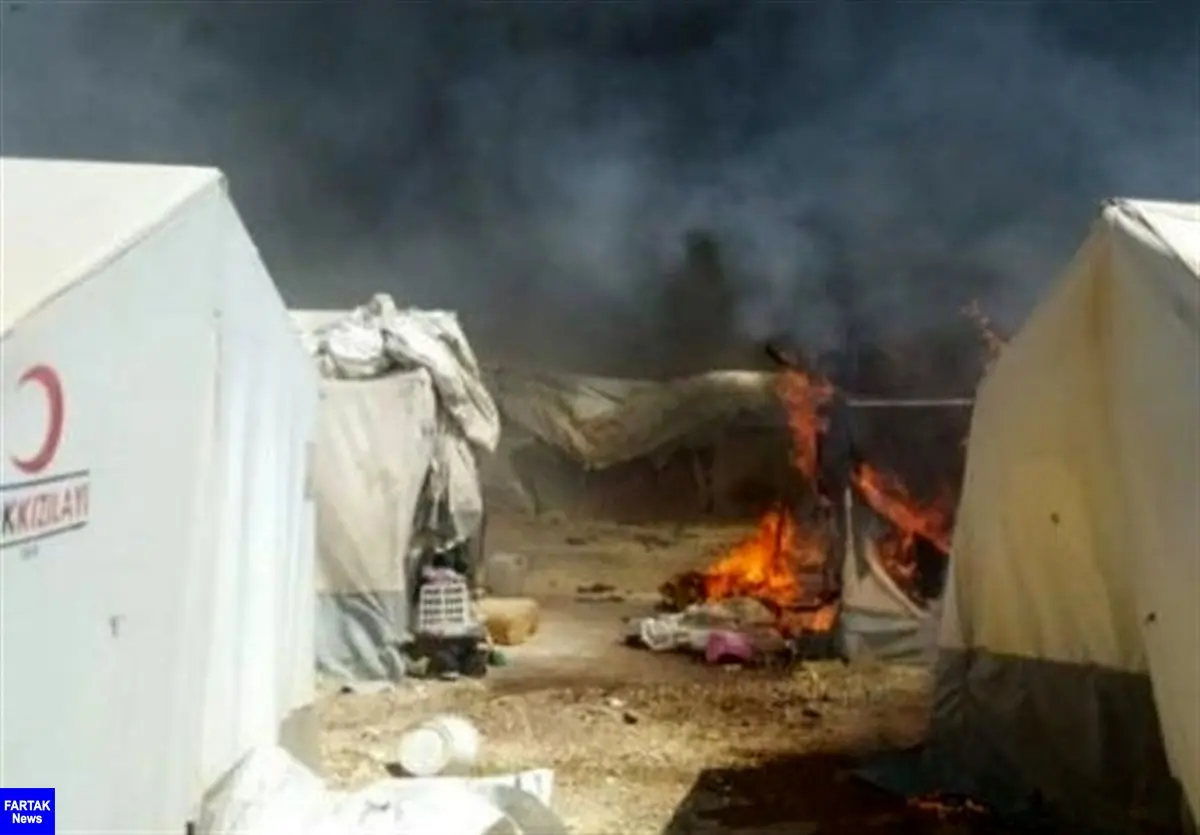 اردوگاه‌های آوارگان سوری در لبنان طعمه حریق شدند