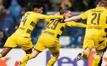 صعود دورتموند و میلان به دور بعد لیگ اروپا 