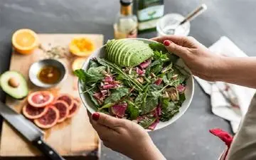  سالاد مناسب برای رژیم لاغری/اینفوگرافی