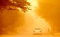 اعلام وضعیت خطرناک ناشی از گرد و غبار در آسمان ایلام