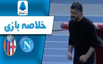 خلاصه بازی ناپولی 1 - کالیاری 1 + فیلم