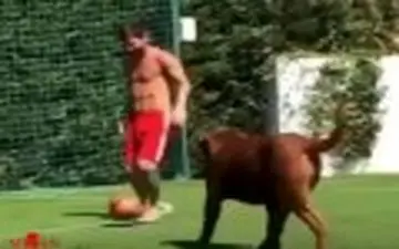 جالب ترین تمرینی که از مسی دیده اید!+فیلم 