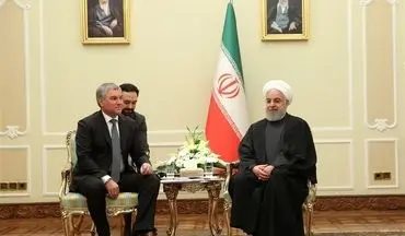 روحانی: توافقات ایران و روسیه گام‌به‌‌گام در حال اجراست
