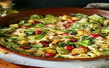 طرز تهیه سالاد ماکارونی سزار |سالاد متفاوت