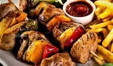 آموزش شیش کباب| غذای خوشمزه لبنانی|کباب ترکی رو یاد بگیر