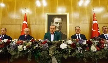اردوغان: بارزانی برای تجزیه عراق تلاش می‌کند