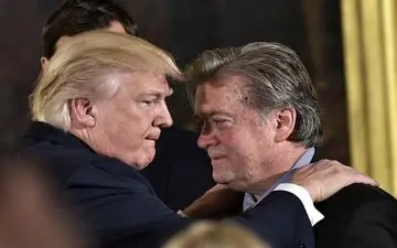 ترامپ مشاور ارشد سابق خود استیو بنن را تهدید کرد 