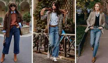 راهنمای کامل استایل پاییزی با جین و کت؛ ترکیب محبوب و موردعلاقه‌ی اروپایی‌ها