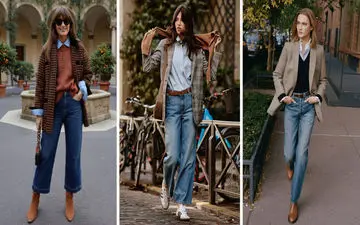 راهنمای کامل استایل پاییزی با جین و کت؛ ترکیب محبوب و موردعلاقه‌ی اروپایی‌ها