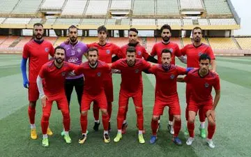 شکست علم و ادب برابر تیم لیگ یکی