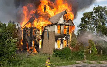 خرابی‌های انفجار گاز در آمریکا 