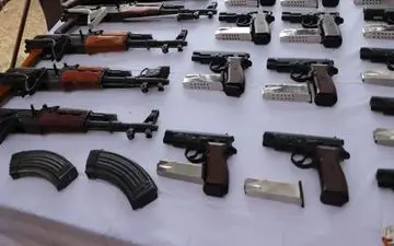 کشف ۱۸ قبضه سلاح قاچاق در مرز‌های موسیان