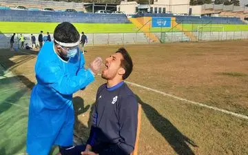 بازیکنان پیکان تست کرونا دادند +عکس