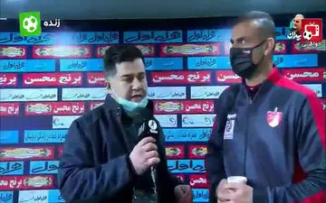 
صحبتهای حسینی و حدادی پیش از بازی پرسپولیس-ذوب‌آهن