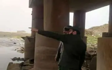 عملیات ترمیم و مقاوم‌سازی پل قره‌سو به زودی به پایان می‌رسد