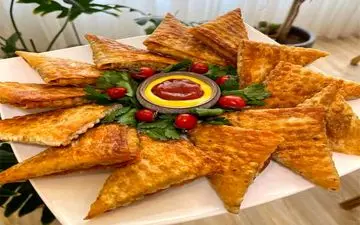 برای نهارت غذای فوری و سریع درست کن | طرز تهیه سمبوسه جنوبی